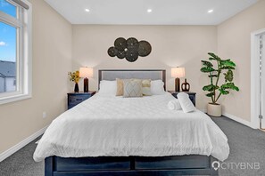 5 bedrooms, iron/ironing board, travel crib, WiFi