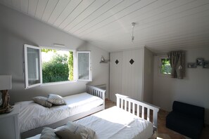 2 chambres, fer et planche Ă repasser, lit parapluie, Wi-Fi gratuit