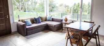 Two storey house with stunning lake and mountain views