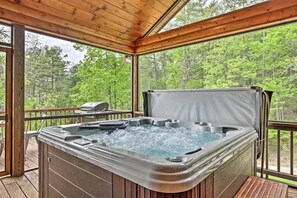 Baignoire à remous extérieure