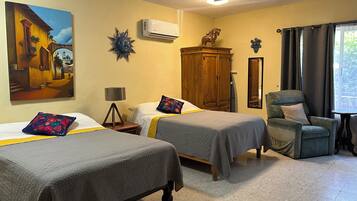 1 bedroom, pillow-top beds, individually decorated