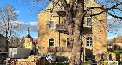 Wohnung Hortensie mit Sauna, Minipool und Garten