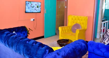 Family sized home with internet, free parking, in section 58, 5 min to NakuruCBD