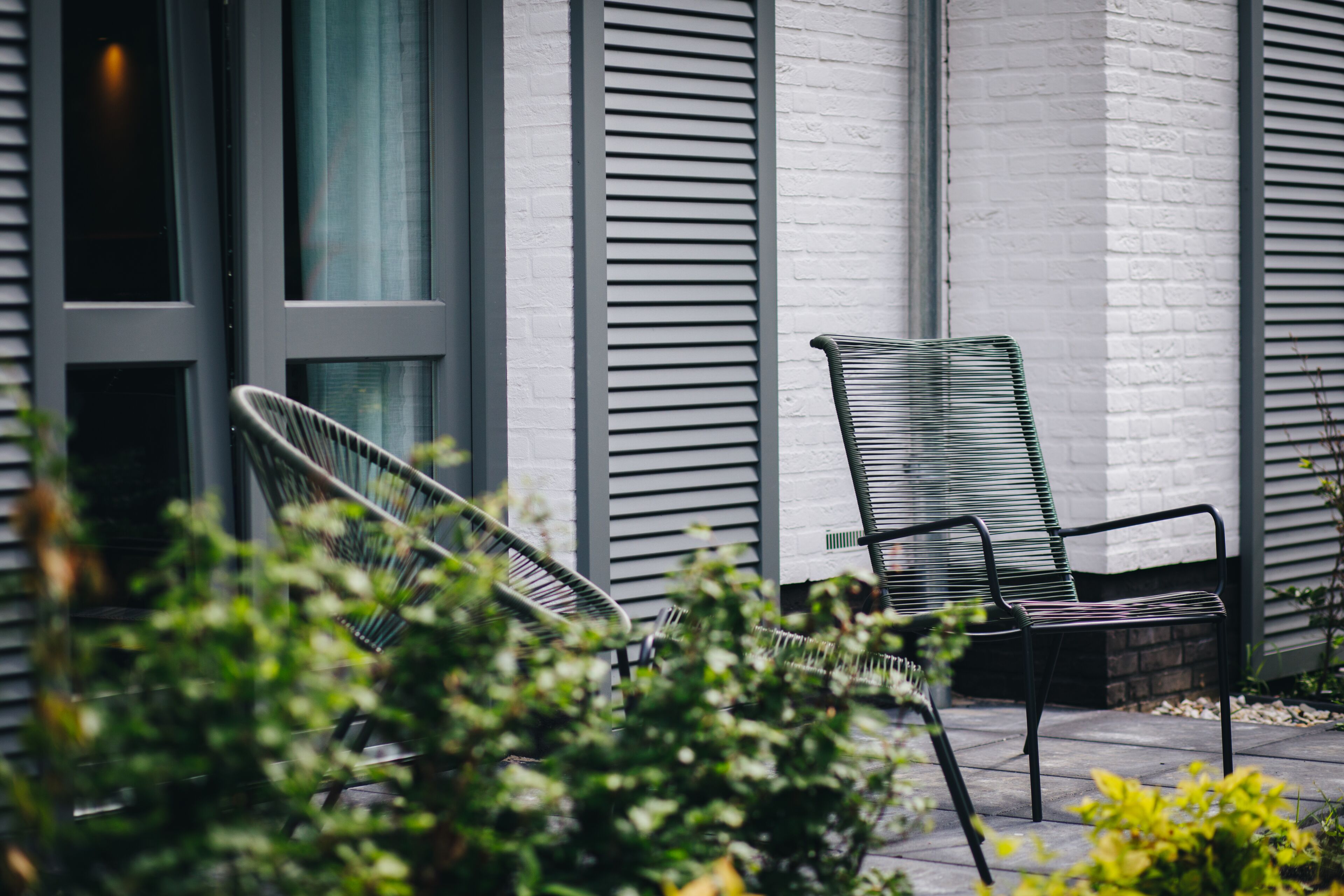 Deluxe-lejlighed | Terrasse/gårdhave