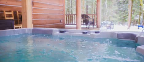Baignoire à remous extérieure