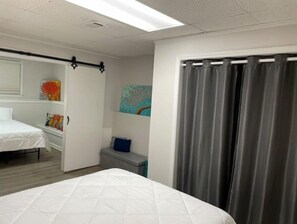 2 bedrooms, desk, free WiFi, bed sheets