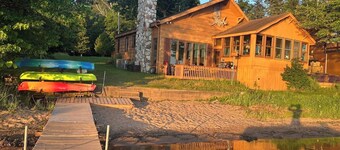 Lakefront Escape on Amnicon Lake with Pontoon Rental & Private Beach