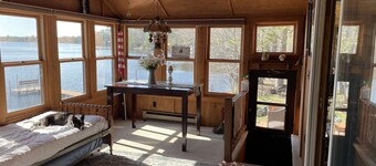 Lakefront Escape on Amnicon Lake with Pontoon Rental & Private Beach