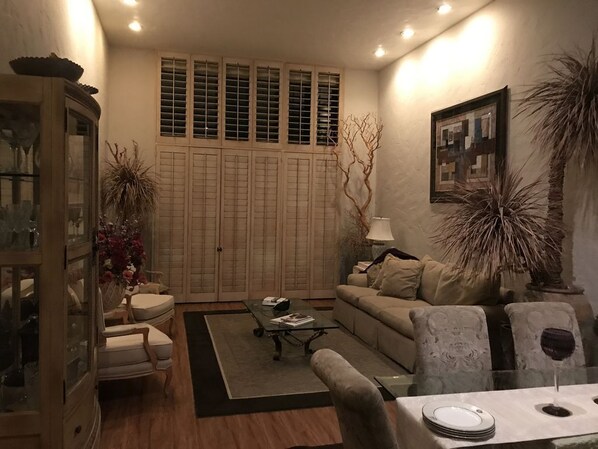 Área de sala de estar