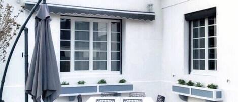 Overnatningsstedets facade