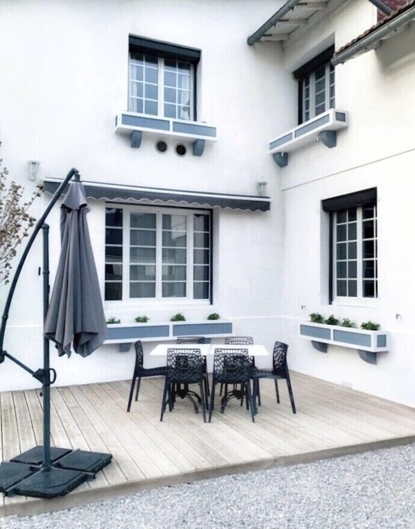 Façade de l’hébergement