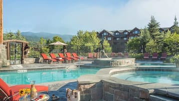 Piscine intérieure, piscine extérieure