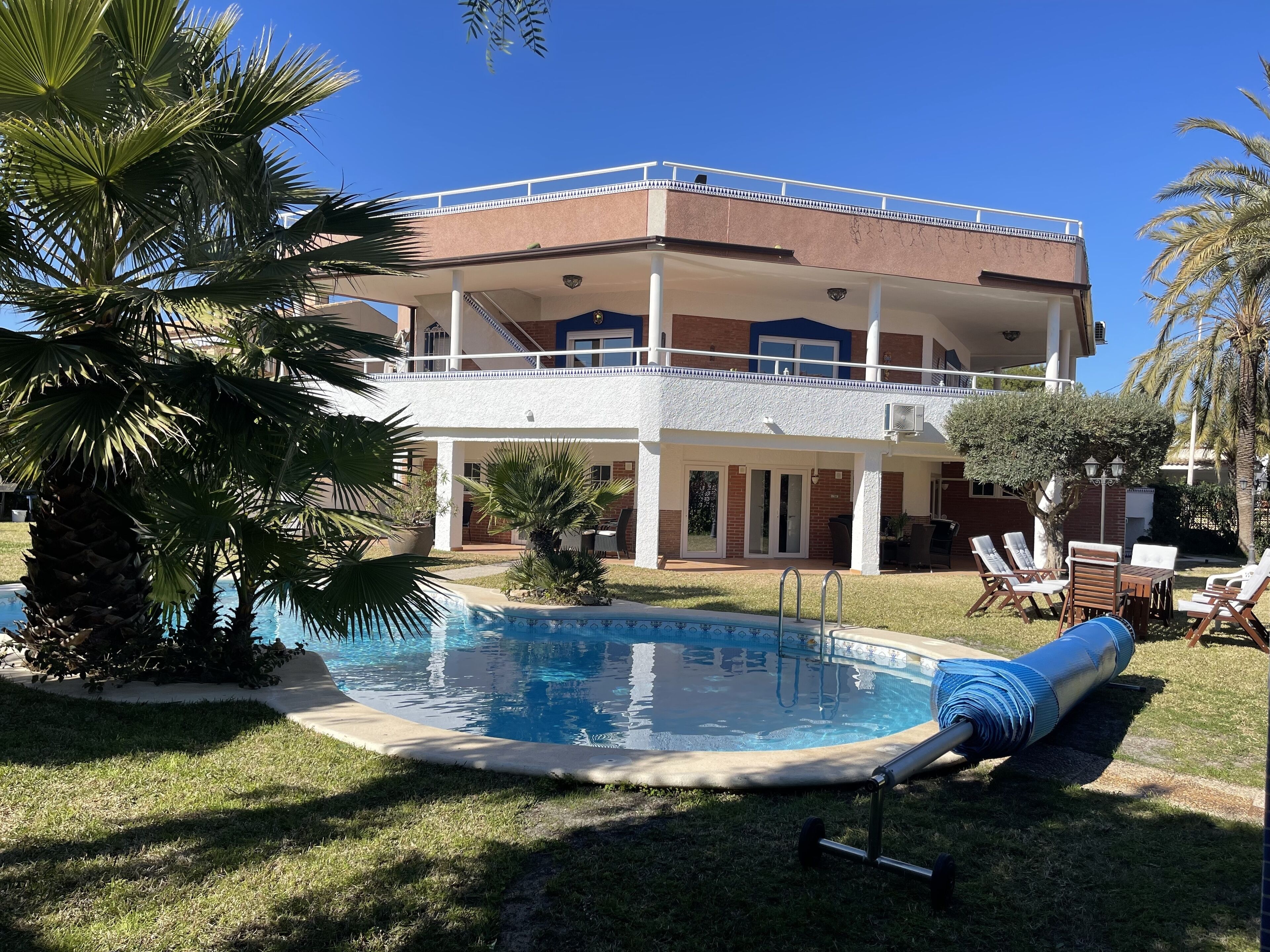 Voorkant van accommodatie