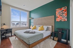 3 bedrooms, iron/ironing board, travel cot, WiFi