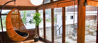 Old folk house with dog run / Imabari Ehime
