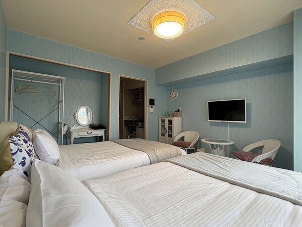 1 chambre, bureau, Wi-Fi gratuit, draps fournis