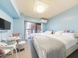1 bedroom, desk, free WiFi, bed sheets - 602Twin room with shower room 2 semidouble beds Near Kanazawa Castle Park / Kanazawa Ishikawa (Kanazawa)