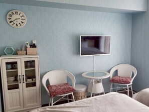1 chambre, bureau, accĂšs au Wi-Fi (inclus), literie fournie