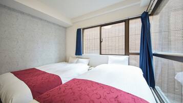 2 soverom, skrivebord, wi-fi (inkludert) og sengetøy