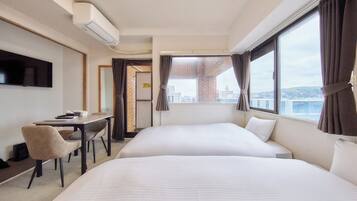 1 bedroom, desk, WiFi (free), bed sheets
