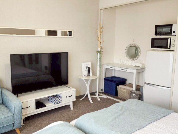 1 chambre, bureau, accĂšs au Wi-Fi (inclus), literie fournie
