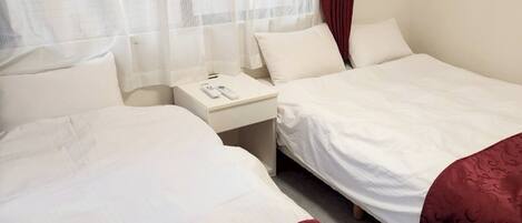 2 slaapkamers, een bureau, gratis wifi, beddengoed