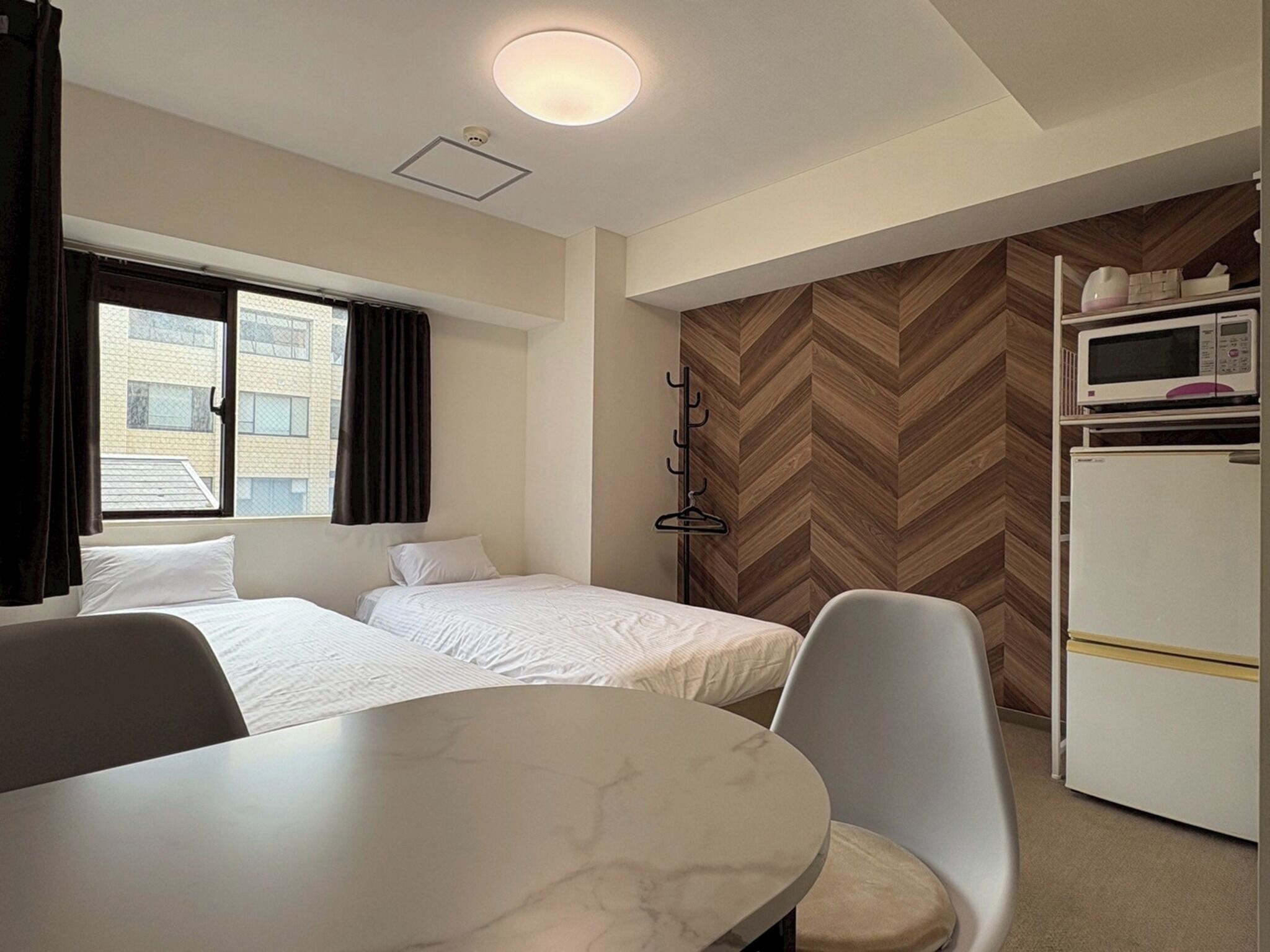 1 slaapkamer, een bureau, gratis wifi, beddengoed