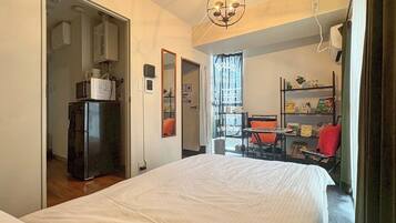 2 chambres, bureau, Wi-Fi gratuit, draps fournis