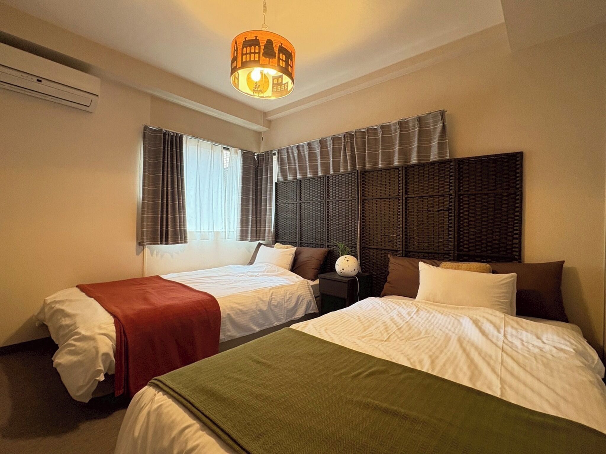 2 chambres, bureau, Wi-Fi gratuit, draps fournis