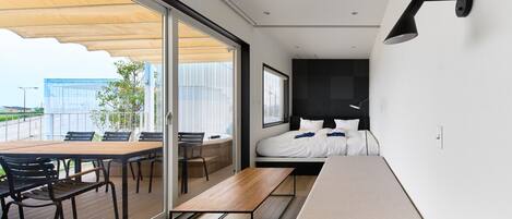 2 slaapkamers, een bureau, gratis wifi, beddengoed