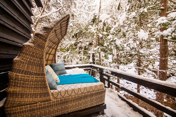 Enceinte de l’hébergement