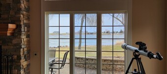 Beautiful 2 story lake front house on Mina Lake


