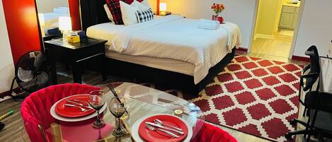 1 bedroom, desk, iron/ironing board, free WiFi