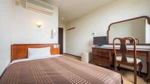 1 bedroom, desk, free WiFi, bed sheets - Nonsmoking Single A semidouble bed / Otawara Tochigi (Otawara)