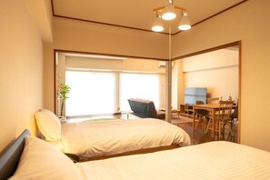 1 bedroom, iron/ironing board, free WiFi, bed sheets - RIVER WEST 3056 peopleWiFi / Hiroshima city Hiroshima (Hiroshima city)