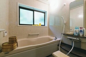 Hair dryer, towels