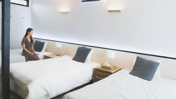 1 chambre, bureau, Wi-Fi gratuit, draps fournis