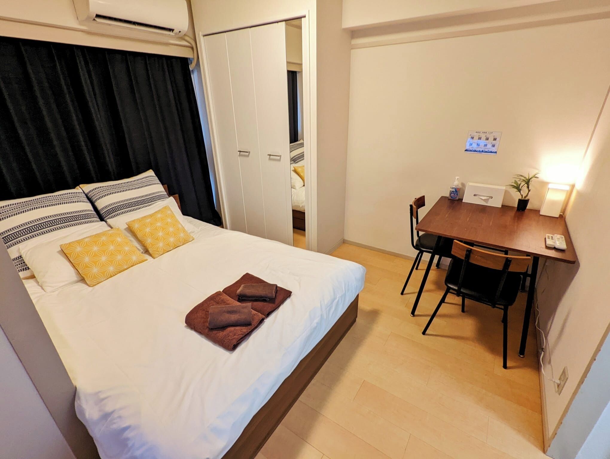 1 bedroom, desk, iron/ironing board, free WiFi