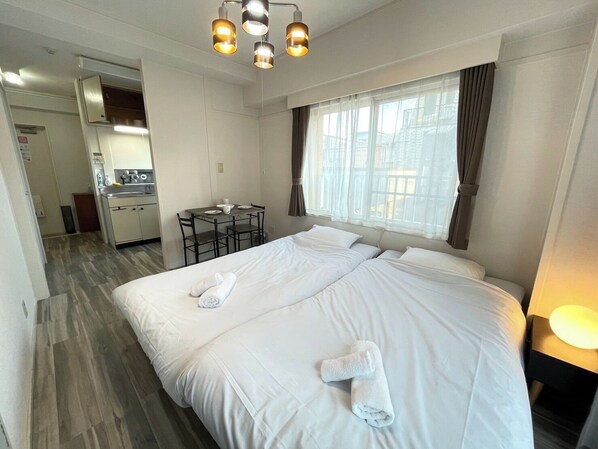 1 bedroom, desk, iron/ironing board, free WiFi