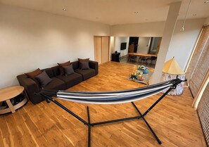 Fernseher, Tischtennisplatte