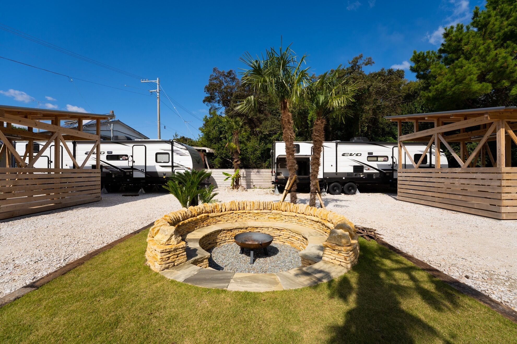 Enceinte de l’hébergement