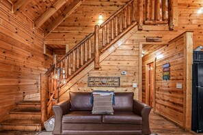 Smart TV, fireplace, video games, books