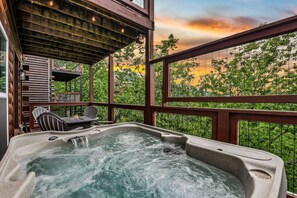 Bain à remous extérieur