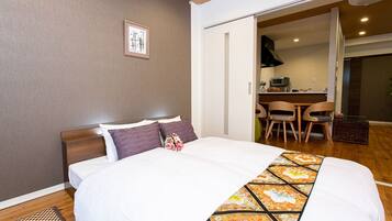 1 bedroom, desk, iron/ironing board, free WiFi