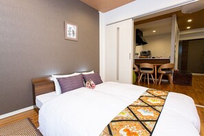 1 bedroom, desk, iron/ironing board, free WiFi