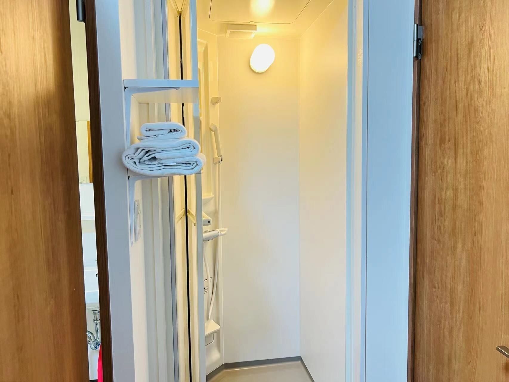 Secador de pelo y toallas