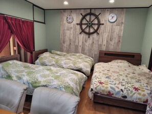 1 chambre, bureau, fer et planche à repasser, Wi-Fi gratuit