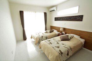 3 bedrooms, desk, free WiFi, bed sheets - Enjoy a private pool overlooking the sea a luxuri / Kunigami-gun Okinawa (Kunigami-gun)
