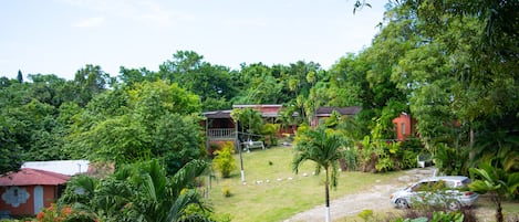 Vue depuis l’hébergement