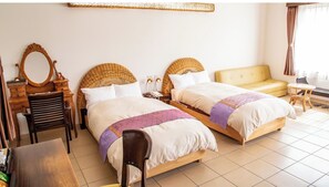 1 chambre, bureau, Wi-Fi gratuit, draps fournis